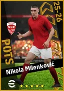 Carte de Nikola Milenković · CB
