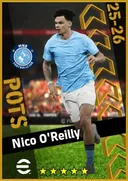Carte de Nico O'Reilly · LB