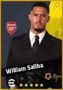 William Saliba CB card