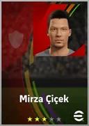 بطاقة Mirza Çiçek · CB
