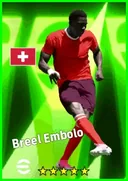 Carte de Breel Embolo · CF
