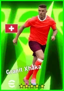 بطاقة Granit Xhaka · CMF