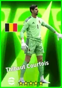 Carte de Thibaut Courtois · GK