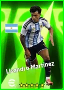 Carte de Lisandro Martínez · CB
