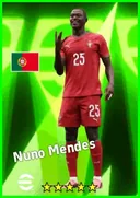 Nuno Mendes LB card