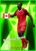 Carte de Promise David · CF