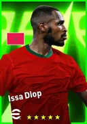 بطاقة Issa Diop · CB