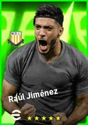 Carte de Raúl Jiménez · CF