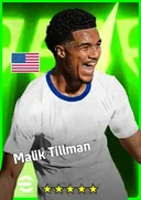 Malik Tillman AMF card