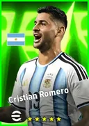Carte de Cristian Romero · CB