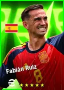 بطاقة Fabián Ruiz · CMF
