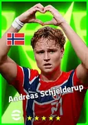 بطاقة Andreas Schjelderup · LWF