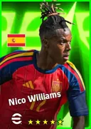 Carte de Nico Williams · LWF