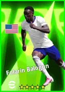 بطاقة Folarin Balogun · CF