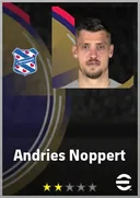 بطاقة Andries Noppert · GK