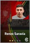 بطاقة Renzo Saravia · RB