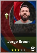 Carte de Jorge Broun · GK