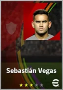 بطاقة Sebastián Vegas · CB