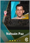 بطاقة Nehuén Paz · CB