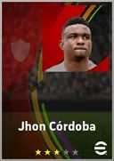 Carte de Jhon Córdoba · CF