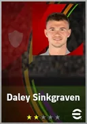 بطاقة Daley Sinkgraven · LB