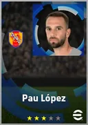 بطاقة Pau López · GK