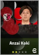 بطاقة Anzai Koki · LB