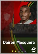 Dairon Mosquera LB card