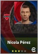 بطاقة Nicola Pérez · GK