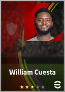 William Cuesta GK card