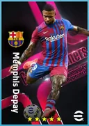 بطاقة Memphis Depay · CF