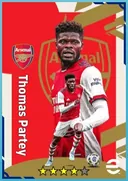 Carte de Thomas Partey · DMF
