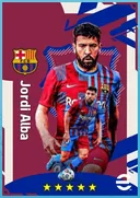 Carte de Jordi Alba · LB