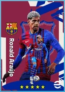Carte de Ronald Araújo · CB
