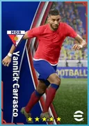 Carte de Yannick Carrasco · LMF