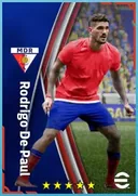 بطاقة Rodrigo De Paul · CMF