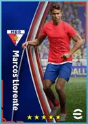 Carte de Marcos Llorente · CMF