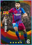بطاقة Jordi Alba · LB
