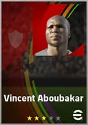 Carte de Vincent Aboubakar · CF