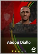 Carte de Abdou Diallo · CB