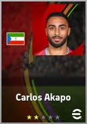 Carlos Akapo RB card