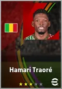 Carte de Hamari Traoré · RB