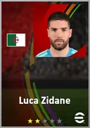 Carte de Luca Zidane · GK