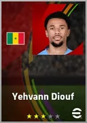 بطاقة Yehvann Diouf · GK