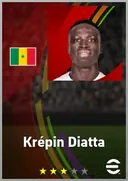 بطاقة Krépin Diatta · RMF