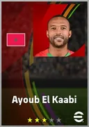 Carte de Ayoub El Kaabi · CF