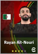 بطاقة Rayan Aït-Nouri · LB