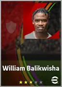 William Balikwisha AMF card