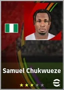 Carte de Samuel Chukwueze · RWF