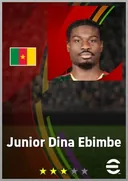 بطاقة Junior Dina Ebimbe · RMF